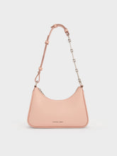 Charles & Ke*th - Lane Chain-Link Shoulder Bag - Light Pink
